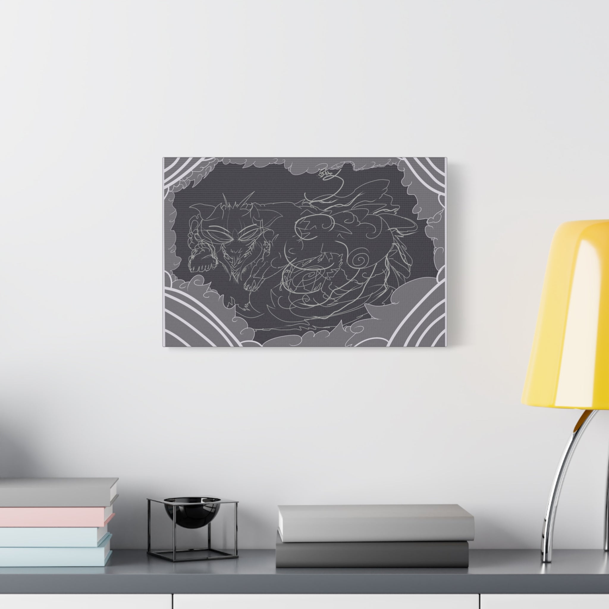 Wind Tigers Rest     Matte Canvas Wall Art – Stretched 1.25"
